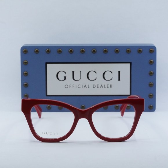 Gucci Red Eyeglasses - Picture 2 of 8